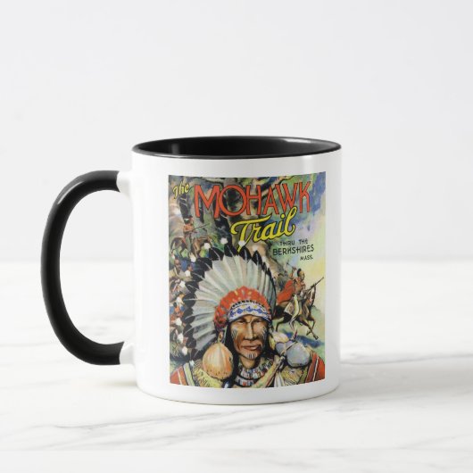 Mug Piste Mohawk, Vue des Indiens Mohawk (Gauche)