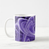 Mug Pistes de lumière violette (Gauche)