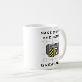 Mug Pistol de fusion chargé et en train de dormir (Devant droit)