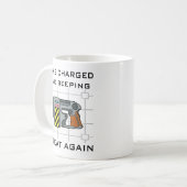 Mug Pistol de fusion chargé et en train de dormir (Devant gauche)