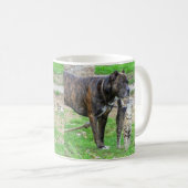 Mug Pit Bull et Cat (Devant droit)