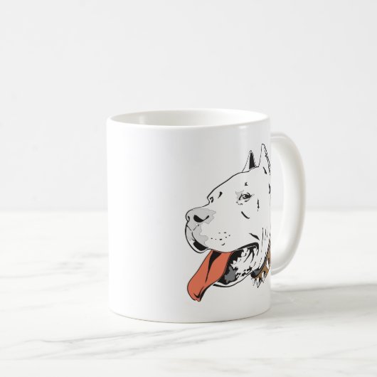 Mug Pitbull (Devant droit)