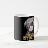 Mug Pitbull à tous les Myers Pitbull Chien (Devant droit)