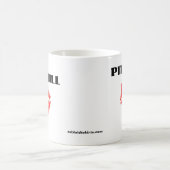 Mug Pitbull avec le rouge à lèvres - L'ORIGINAL (Centre)