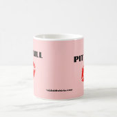 Mug Pitbull avec le rouge à lèvres - L'ORIGINAL (Centre)
