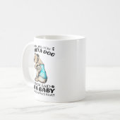 Mug Pitbull Chien I Love Maman Tattoo Pitbull Amoureux (Devant gauche)