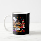 Mug Pitbull Chien Noël Hallothankmas Joyeux Thanksgi (Gauche)