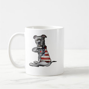 Mug Pitbull Chien Pitbull I Love Papa Tattoo Pères