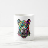 Mug pitbull coloré (Centre)