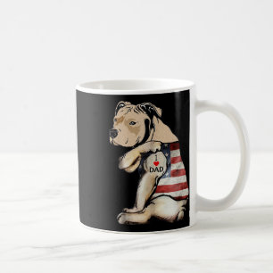 Mug Pitbull I Love Papa Tattoo Fête des pères