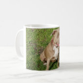 Mug Pitbull paisible (Devant gauche)