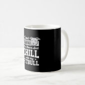 Mug Pitbull Reste à la Maison et se Détendre Design (Devant droit)
