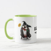 Mug Pitbull unique attaque les cadeaux d'amoureux des (Gauche)