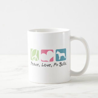 Mug Pitbulls d'amour de paix