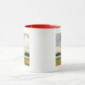 Mug Pitcher de baseball sur Mound par Jay Throckmorton (Centre)