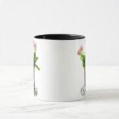 Mug Pitcher de tulipes roses (Centre)