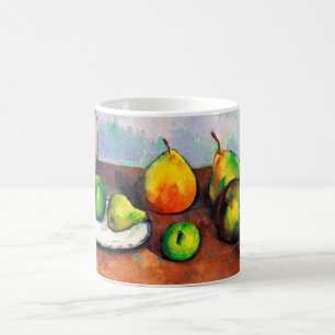 Mug Pitcher et Fruit, Paul Cezanne