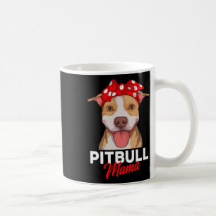 Mug Pittie Mama Pitbull Chien Maman Amusante Mères Fêt