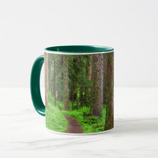 Mug Pittoresque de forêt ancienne (Devant gauche)