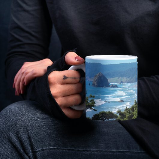 Mug Pittoresque Oregon Seascape Photo