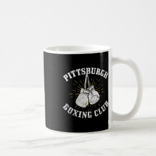 Mug Pittsburgh Boxing Club Gants de boxe en état de dé