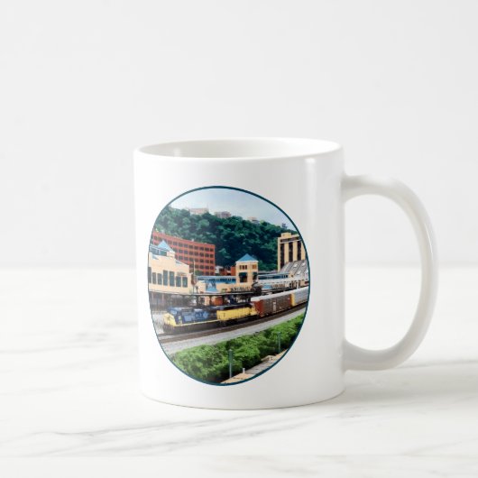 Mug Pittsburgh PA - Train En Train À Destination De St (Droite)