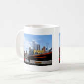 Mug Pittsburgh PA - Train Par Smithfield St Bridge (Devant gauche)