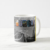 Mug Pittsburgh Pennsylvania City Skyline (Devant droit)
