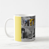 Mug Pittsburgh Pennsylvania City Skyline (Gauche)