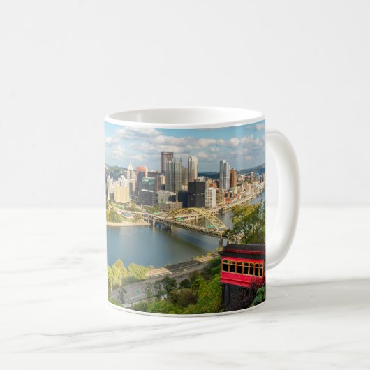 Mug Pittsburgh Pennsylvania Duquesne Incline View  (Devant droit)