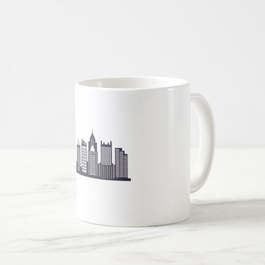 Mug Pittsburgh Skyline (Devant droit)