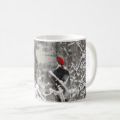 Mug Pivert en hiver (Devant droit)