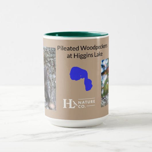 Mug Piverts de Pileated (Centre)