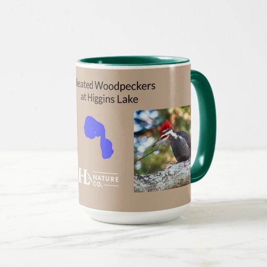Mug Piverts de Pileated (Devant droit)