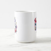 Mug Pivoine de fleur sauvage florale avec le jour de (Centre)