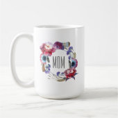 Mug Pivoine de fleur sauvage florale avec le jour de (Gauche)