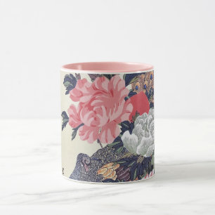 Mug Pivoine et Paon, Hiroshige, Ukiyo-e