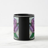 Mug Pivoine Violette Teintée (Centre)