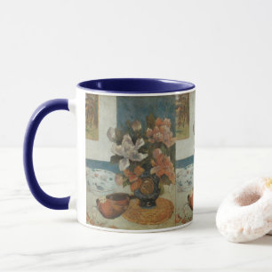 Mug Pivoines chinoises et mandoline de Paul Gauguin