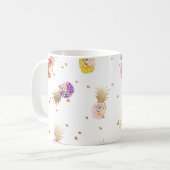 Mug PixDezines Aloha Motif ananas (Devant gauche)