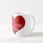 Mug PixDezines Amour/Coeur/do-it-yourself arrière - pl (Devant droit)