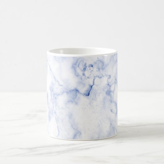 Mug PixDezines BLUE n WHITE MARBLE (Centre)
