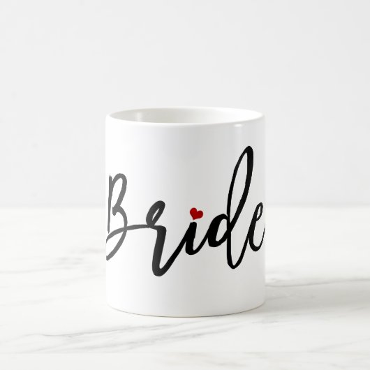Mug PixDezines Bride/Modern Script (Centre)