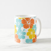 Mug PixDezines couleur hibiscus/do-it-yourself arrière (Devant droit)