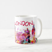 Mug PixDezines couleur urbaine/londres/do-it-yourself (Devant droit)