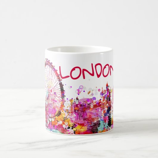 Mug PixDezines couleur urbaine/londres/do-it-yourself (Centre)