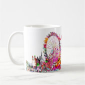 Mug PixDezines couleur urbaine/londres/do-it-yourself (Gauche)