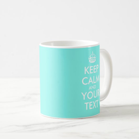Mug PixDezines do-it-yourself Conserver le calme/do-it (Devant droit)