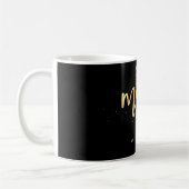 Mug PixDezines Future Mme Modern/Faux Gold Script (Gauche)