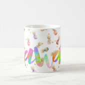 Mug PixDezines Hawaii Lava arc-en-ciel Aloha Ananas (Centre)